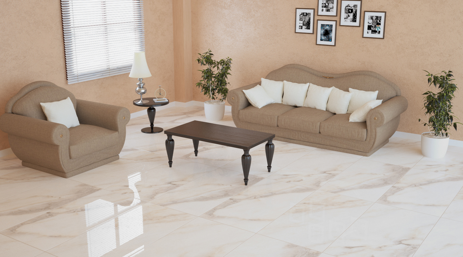 glazed vitrified tiles